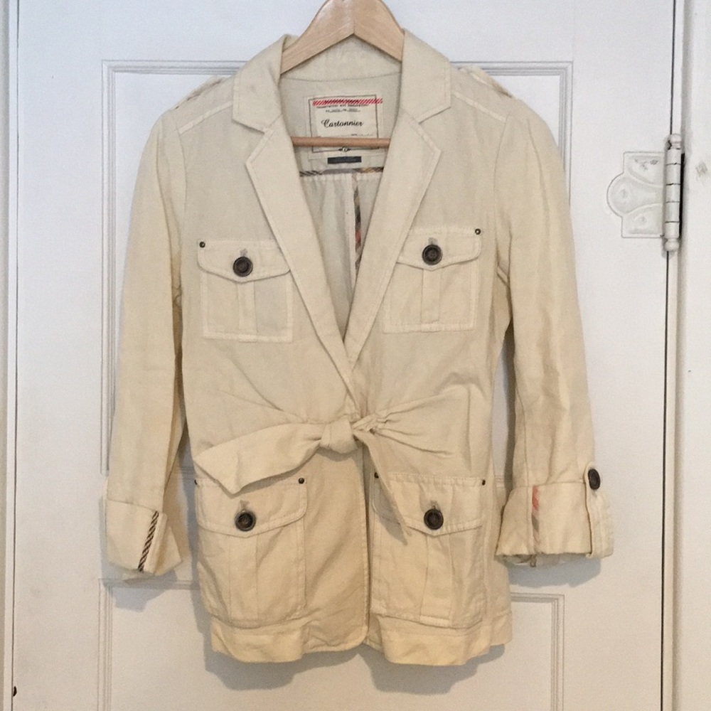 Anthropologie Cartonnier Utility Jacket